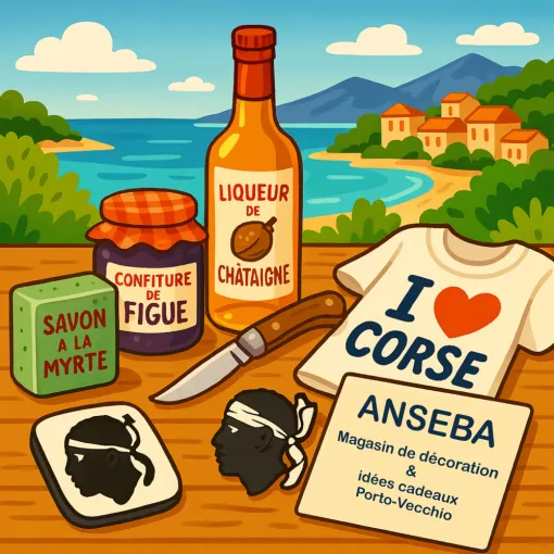 Souvenirs de vacances Porto-Vecchio