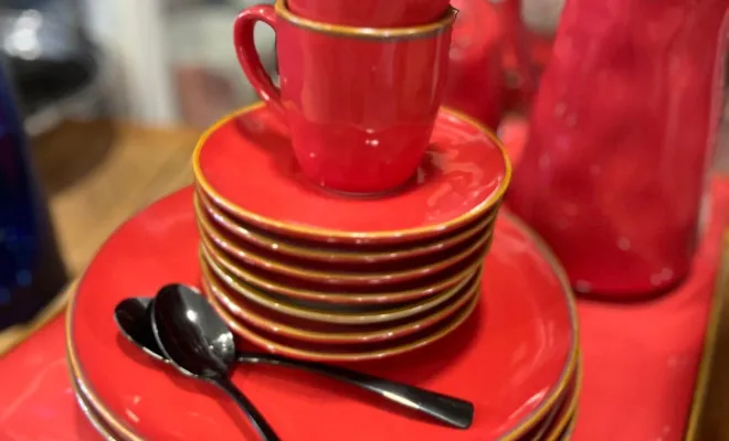 Découvrez notre nouvelle collection de vaisselle en porcelaine, Porto-Vecchio, ANSEBA